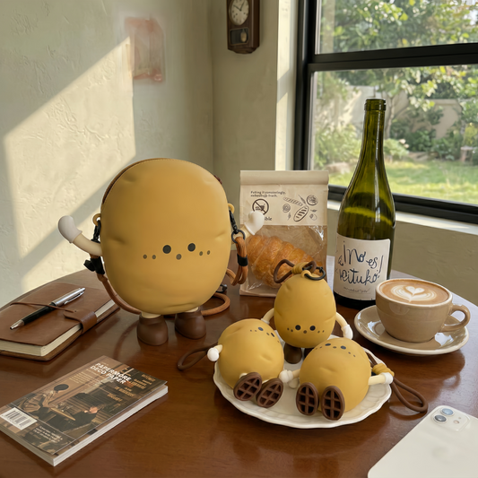 Squishy Silicone Mini Shoulder Bag & Coin Purse