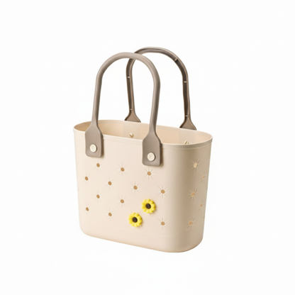 Daisy Pastel Utility Tote