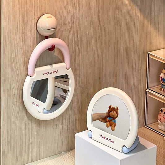 180° Foldable Handheld & Desktop Mirror